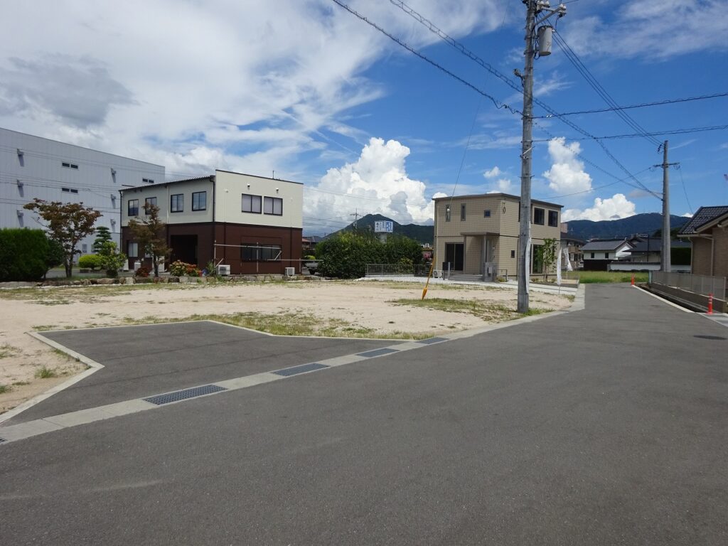 安心安全のセキスイハイムの分譲地です。