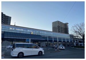 JR予讃線　今治駅　1510m　徒歩19分