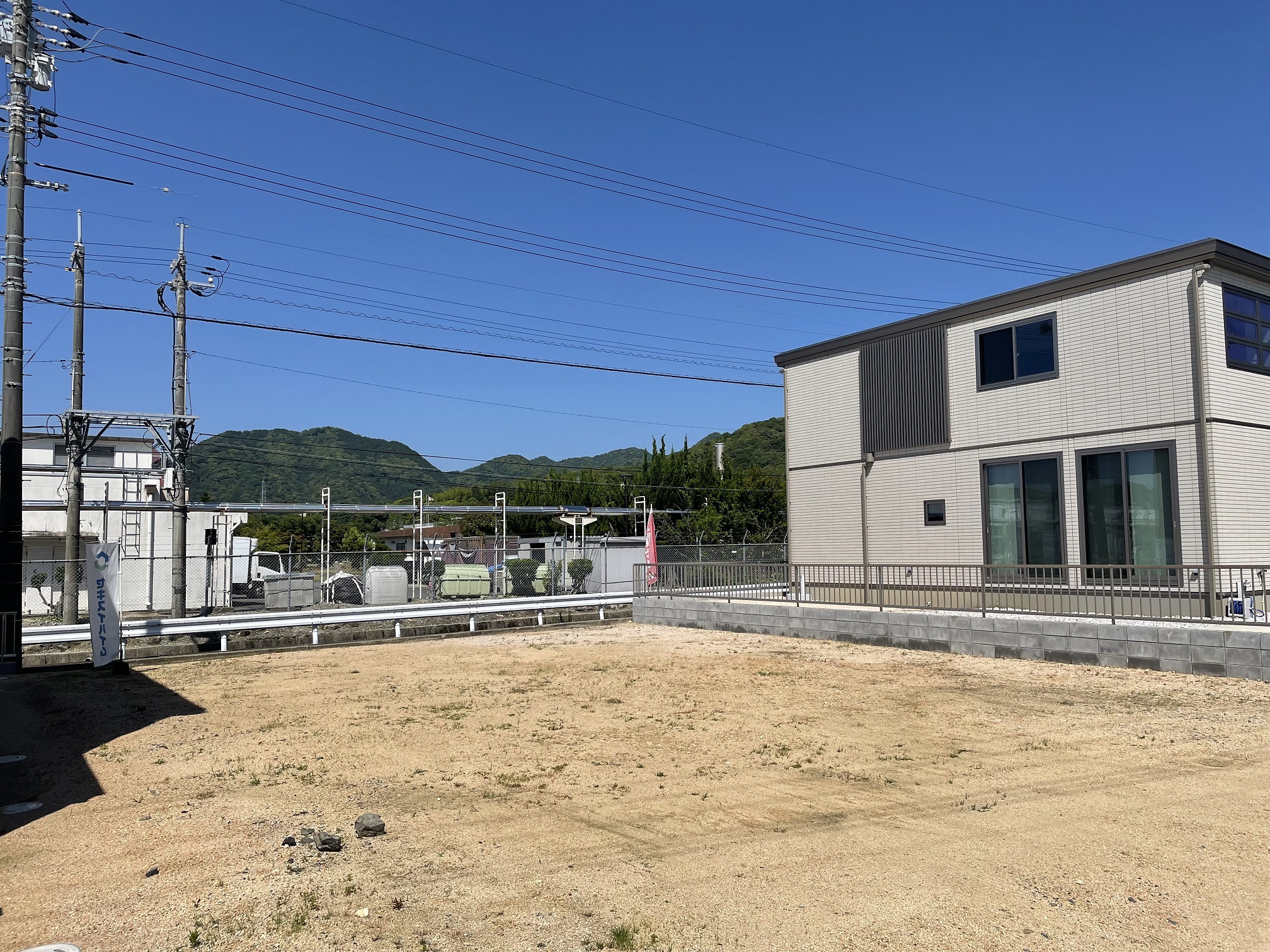 安心安全のセキスイハイムの分譲地です。