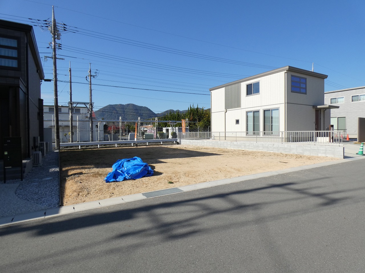 安心安全のセキスイハイムの分譲地です。