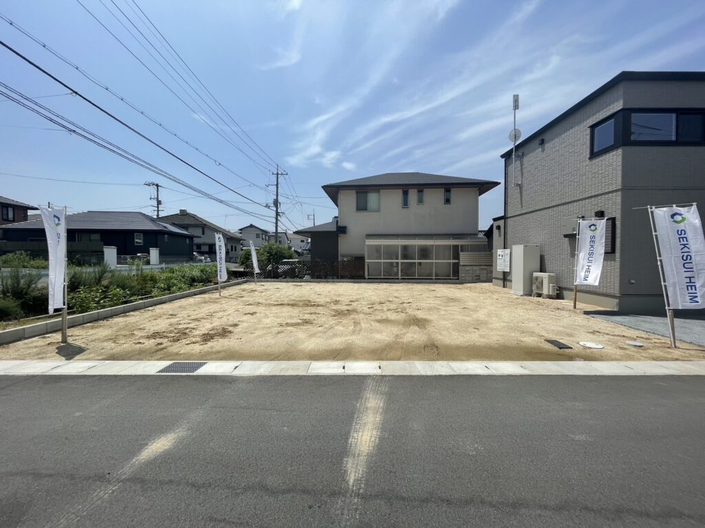 3号地です。東側が開けていて開放的です♪