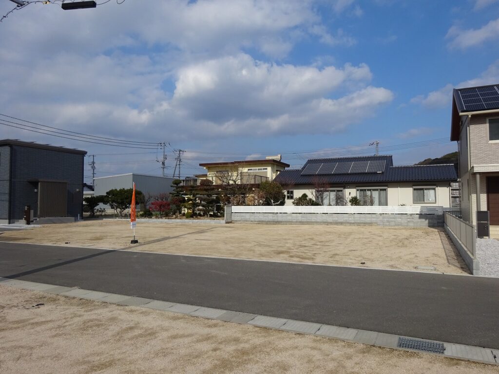 分譲地街並み写真