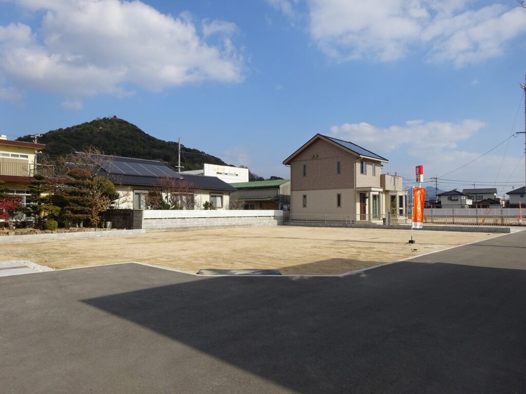 分譲地街並み写真