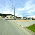 2023/09/10撮影　造成完了後の状態です。