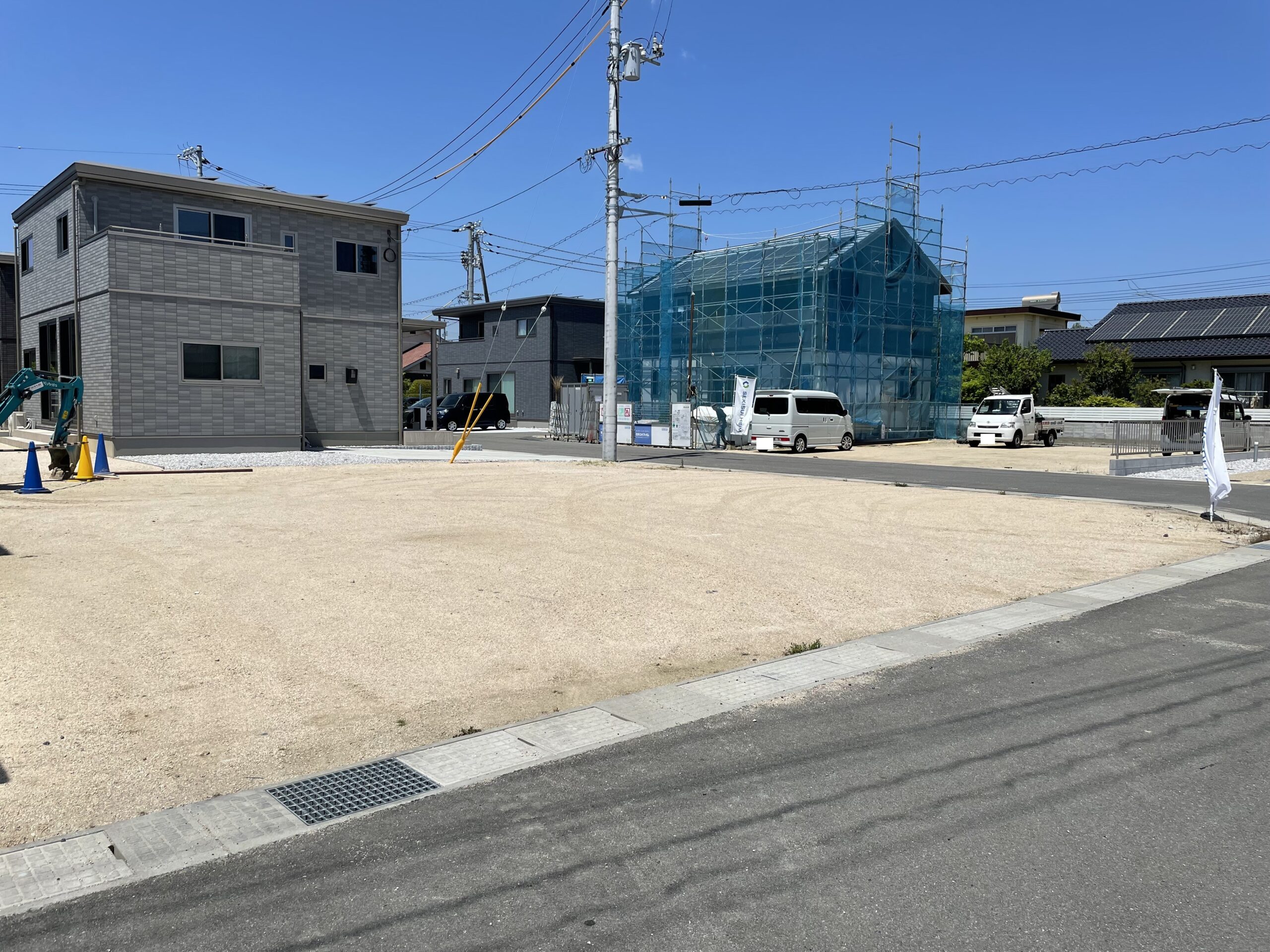 分譲地街並み写真