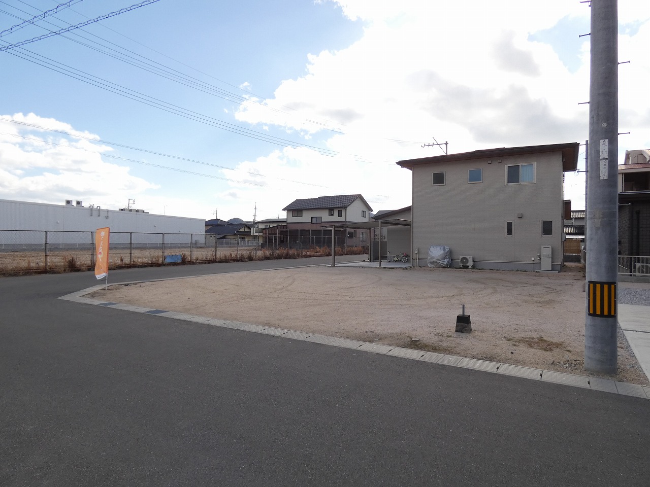 安心安全のセキスイハイムの分譲地です。