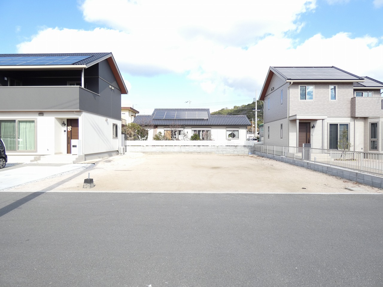 日当たり良好です。