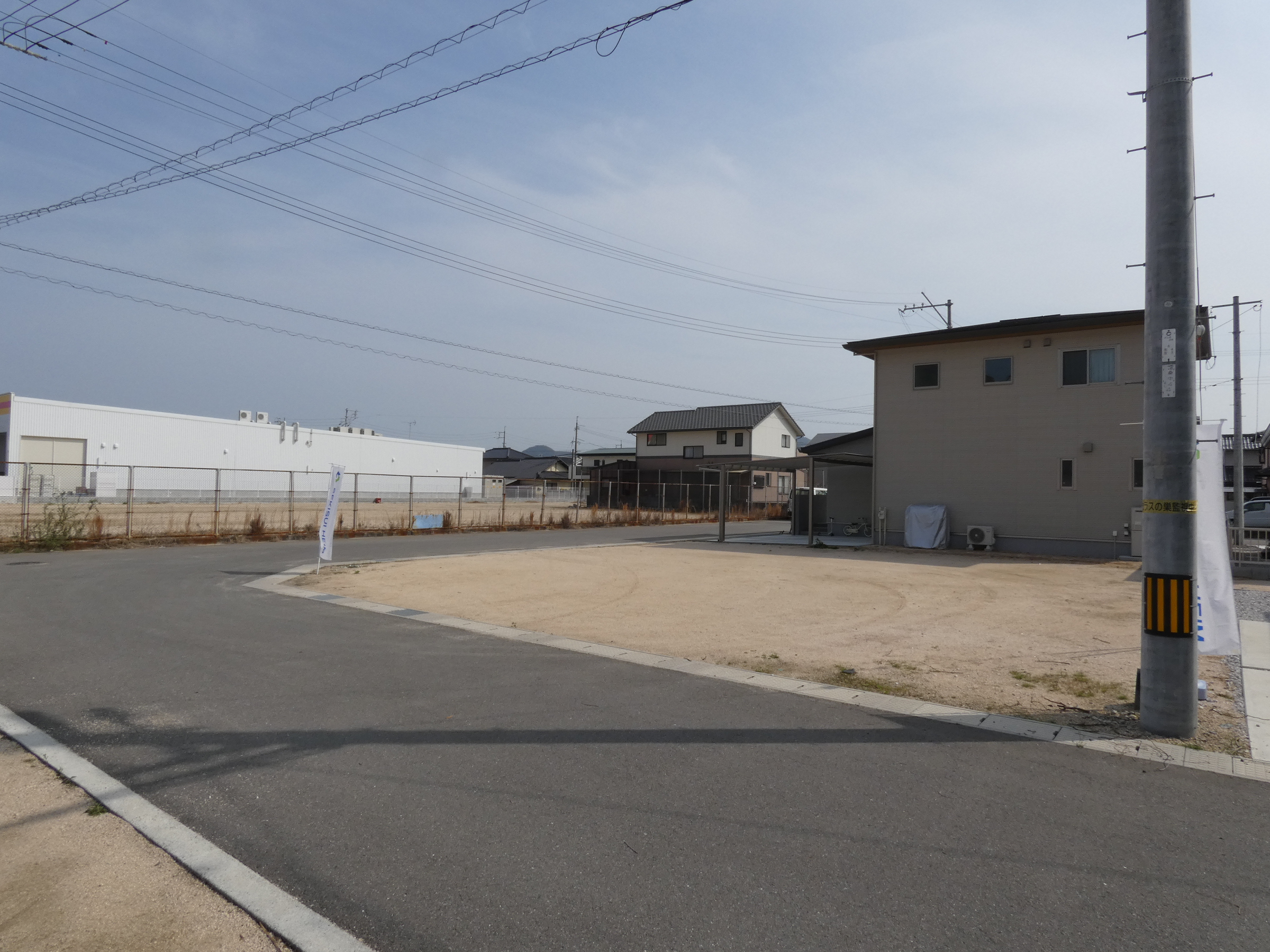 安心安全のセキスイハイムの分譲地です。