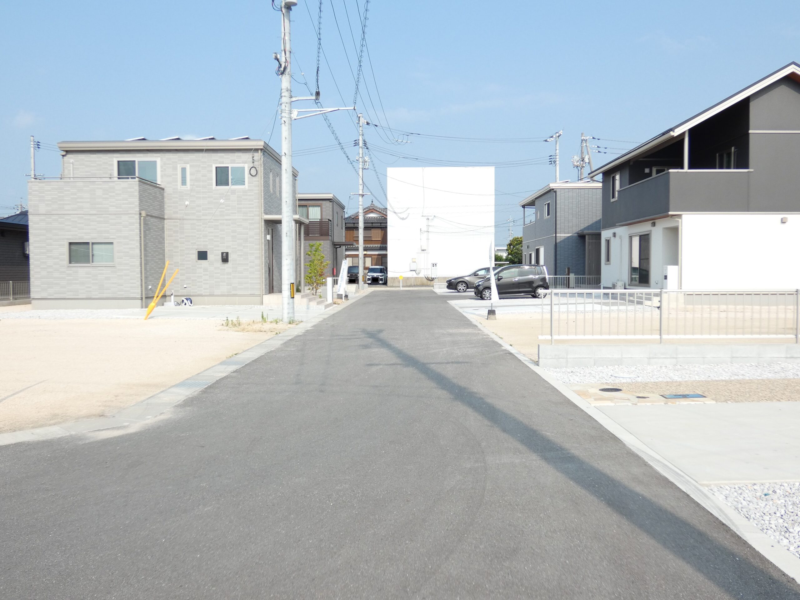 分譲地街並み写真
