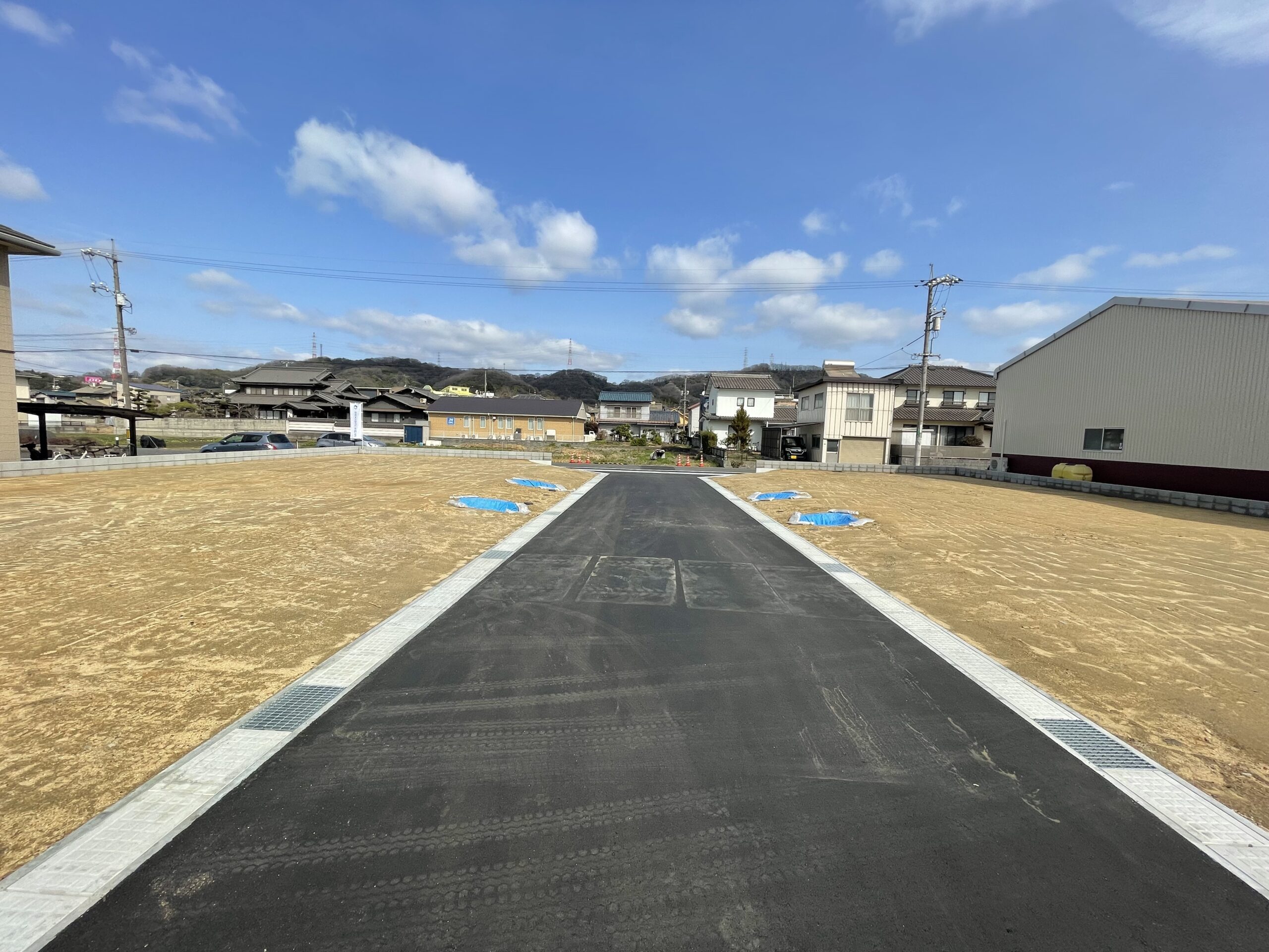 分譲地南面から撮影：2026年3月5日撮影