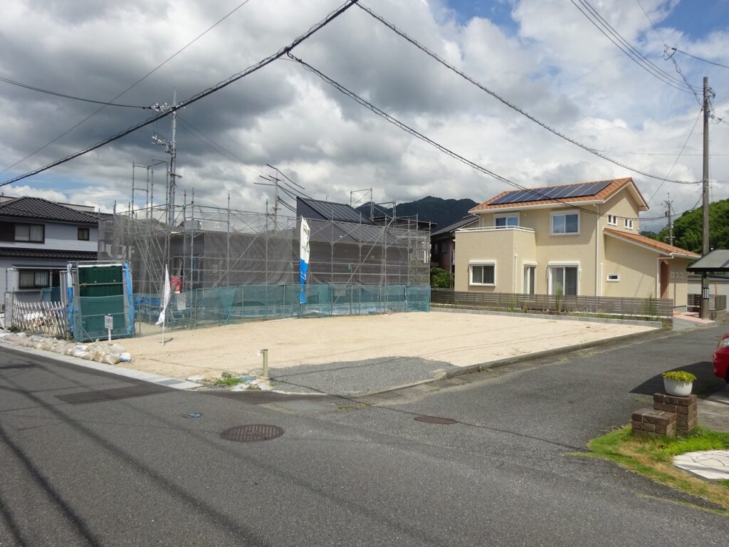安心安全のセキスイハイムの分譲地です。