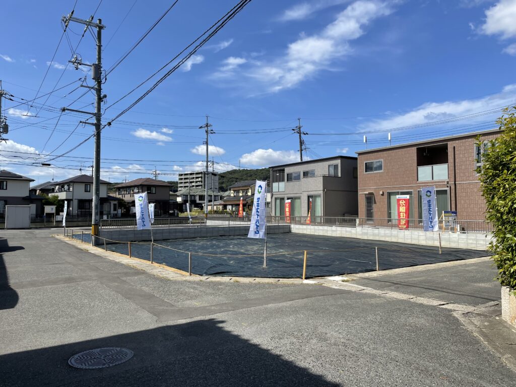 2号地現地写真。2023年10月撮影。