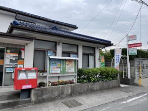 松山正円寺郵便局　120ｍ～140ｍ（徒歩2分）
