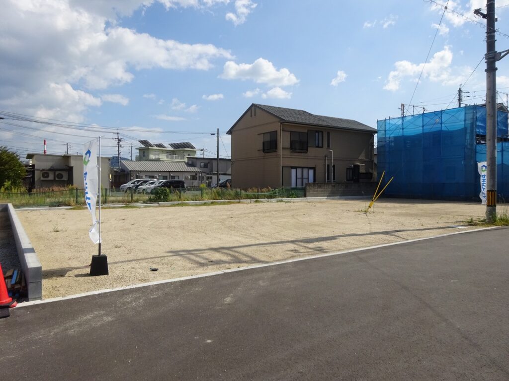安心安全のセキスイハイムの分譲地です。