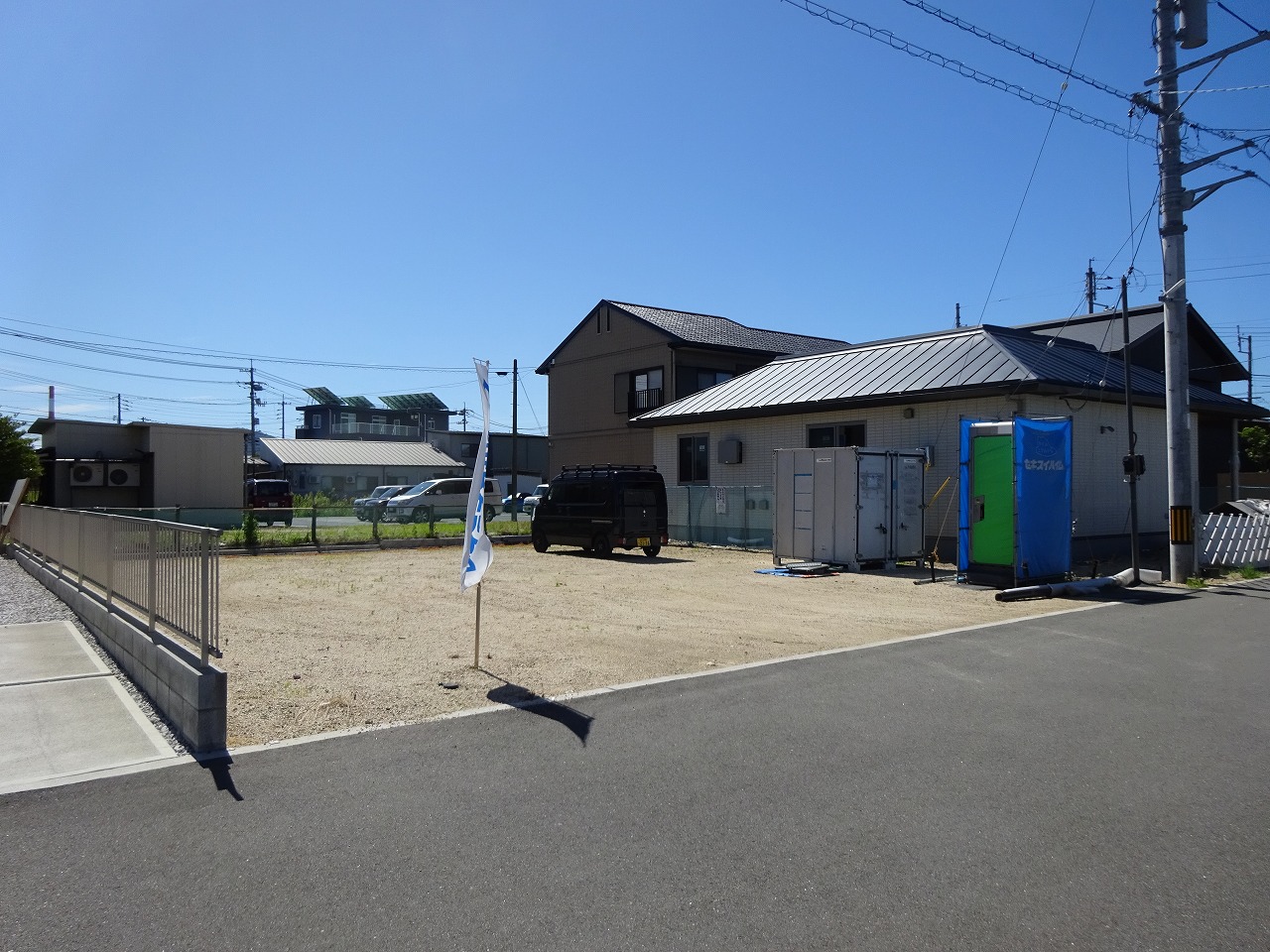 安心安全のセキスイハイムの分譲地です。