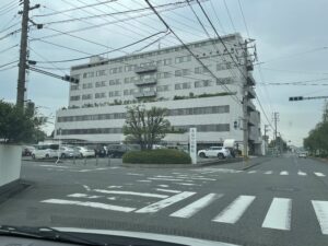 水島中央病院　850ｍ～900ｍ（徒歩11分～12分）