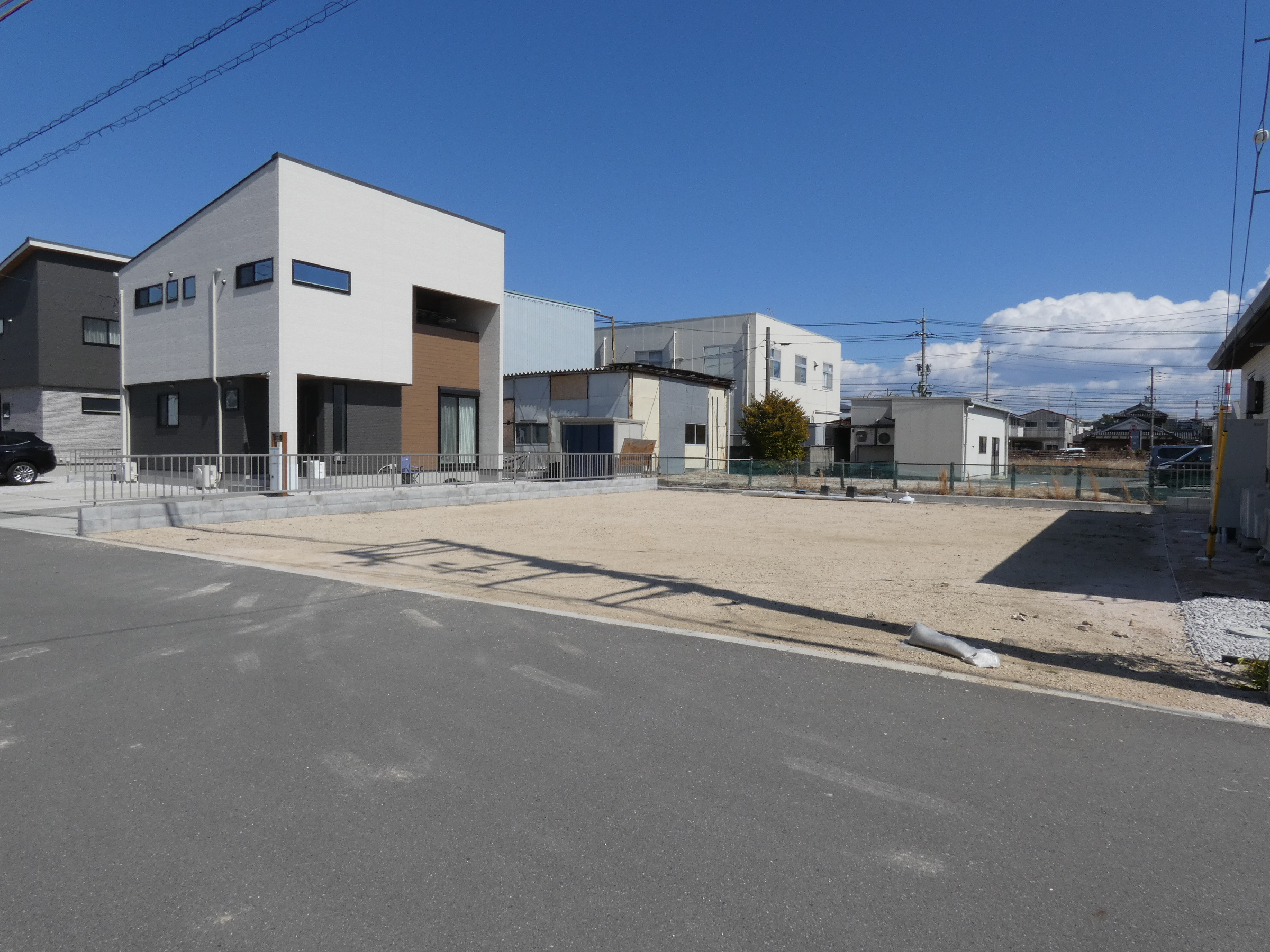 安心安全のセキスイハイムの分譲地です。