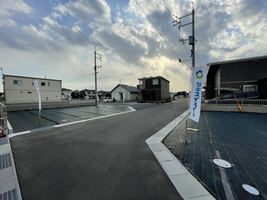 分譲地まちなみ写真（2025年2月20日撮影）