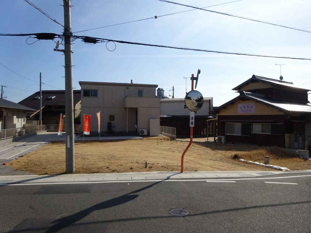 安心安全のセキスイハイムの分譲地です。
