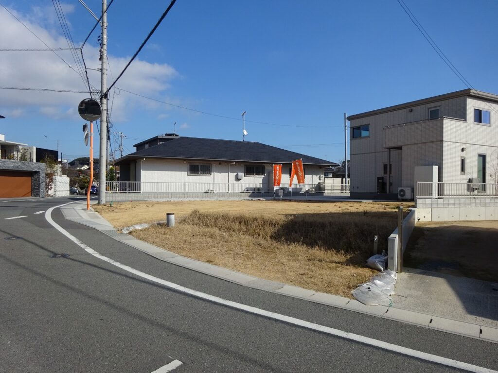 安心安全のセキスイハイムの分譲地です。
