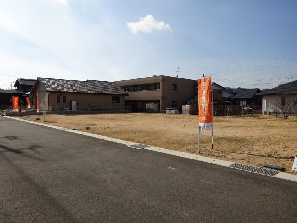 安心安全のセキスイハイムの分譲地です。