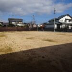 広々とした分譲地です。