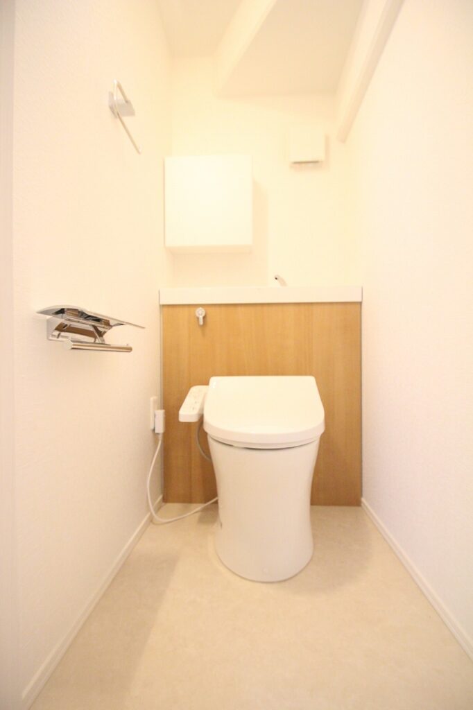 トイレもナチュラルな雰囲気です。