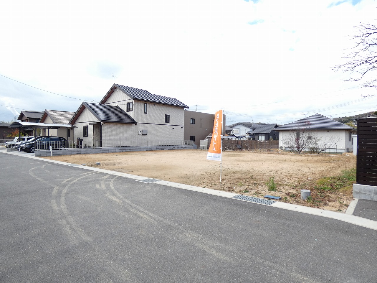 安心安全のセキスイハイムの分譲地です。