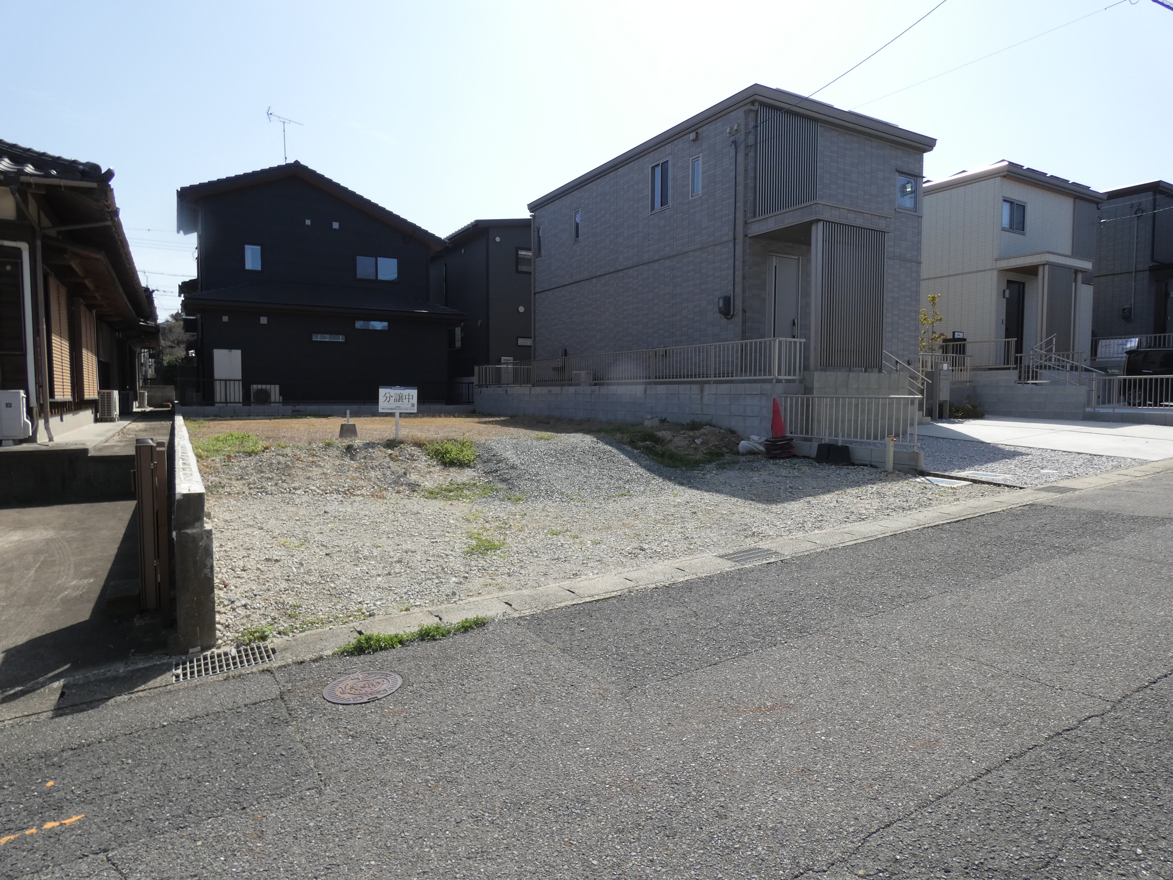 安心安全のセキスイハイムの分譲地です。