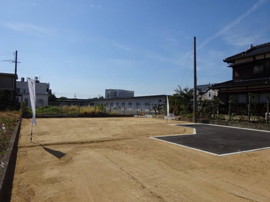 安心安全のセキスイハイムの分譲地です。