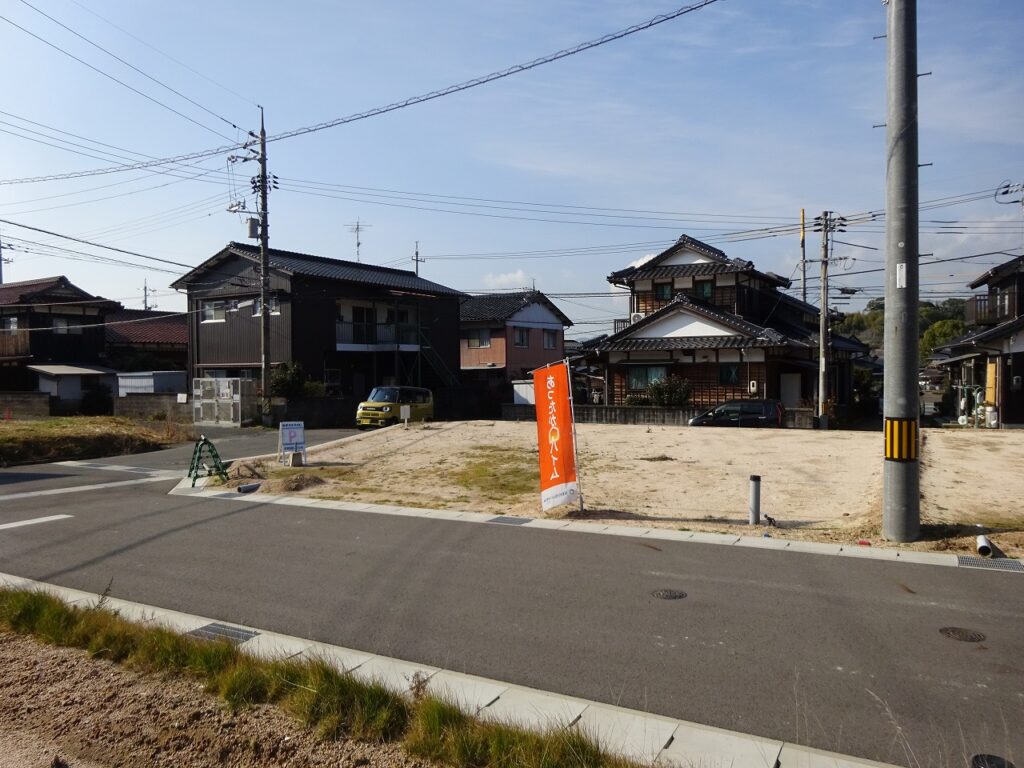 団地内道路は行き止まりとなっております。