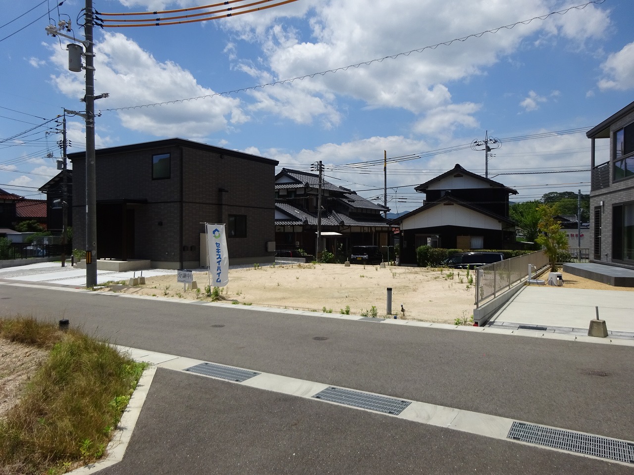 安心安全のセキスイハイムの分譲地です。（2025.07撮影）