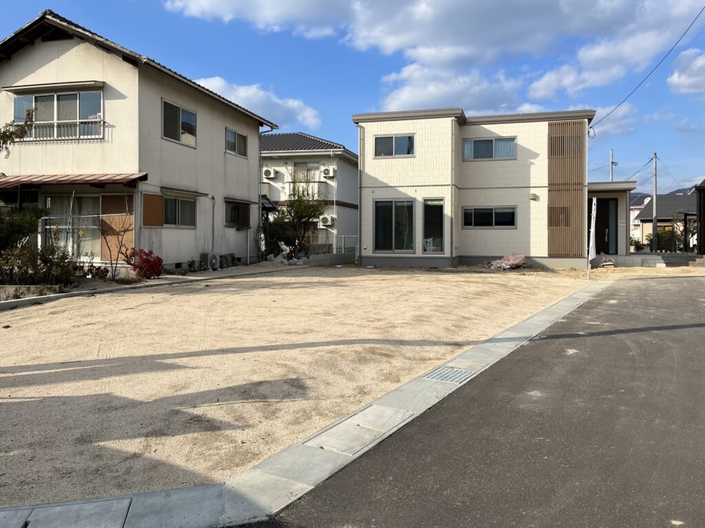 分譲住宅２棟　建築予定です！