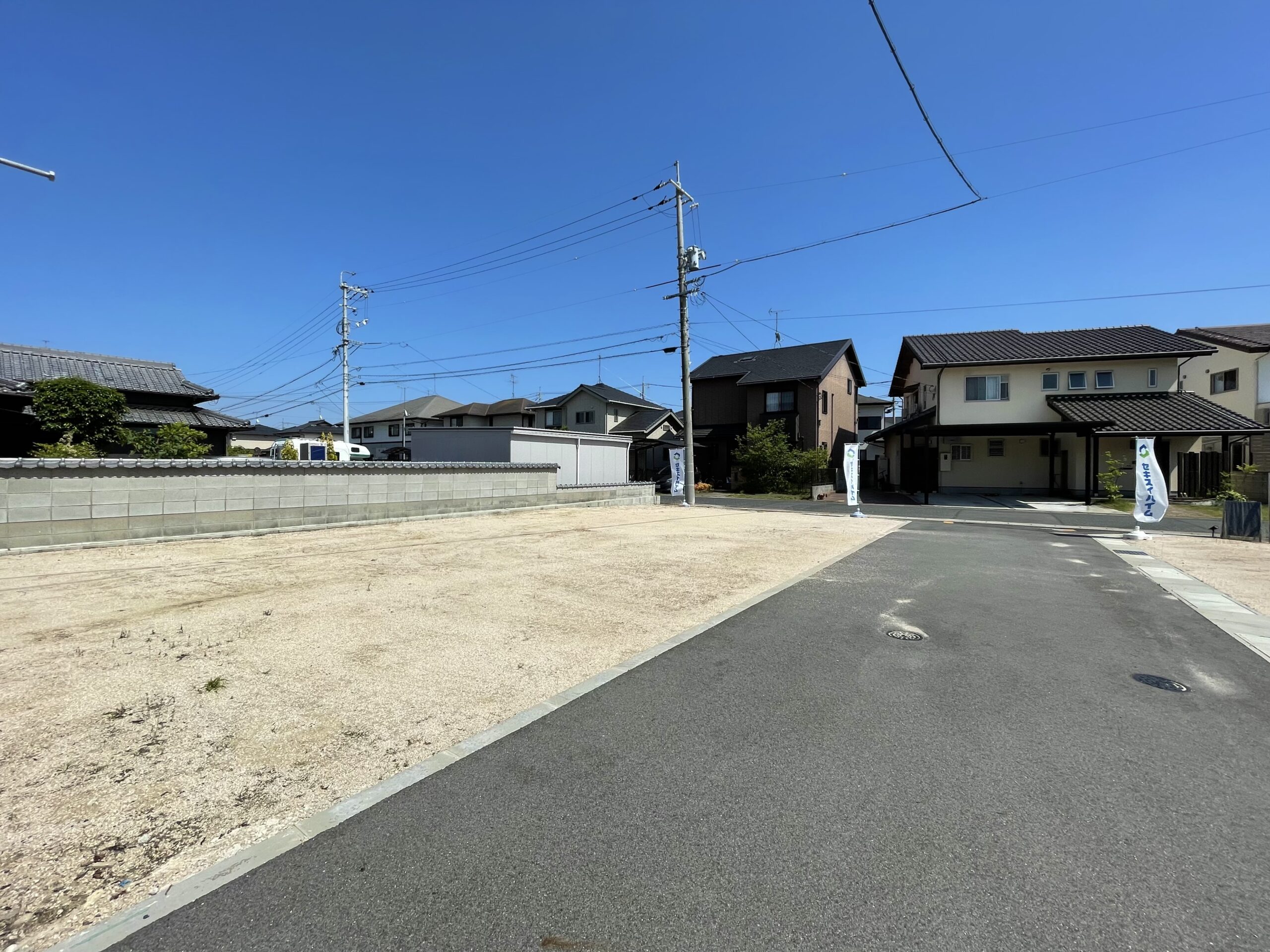 日当りの良い角地です！