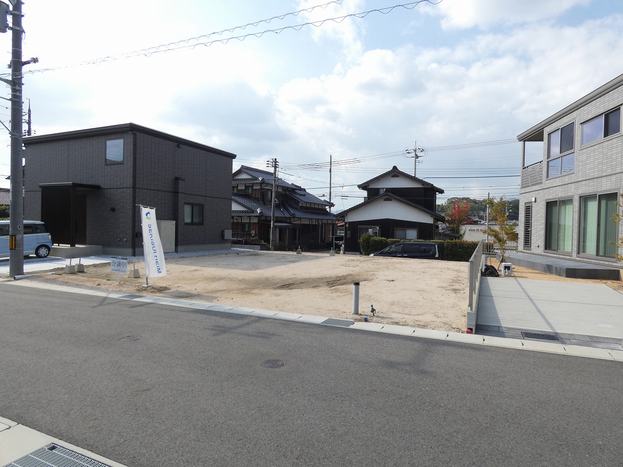 安心安全のセキスイハイムの分譲地です。（2025.11撮影）