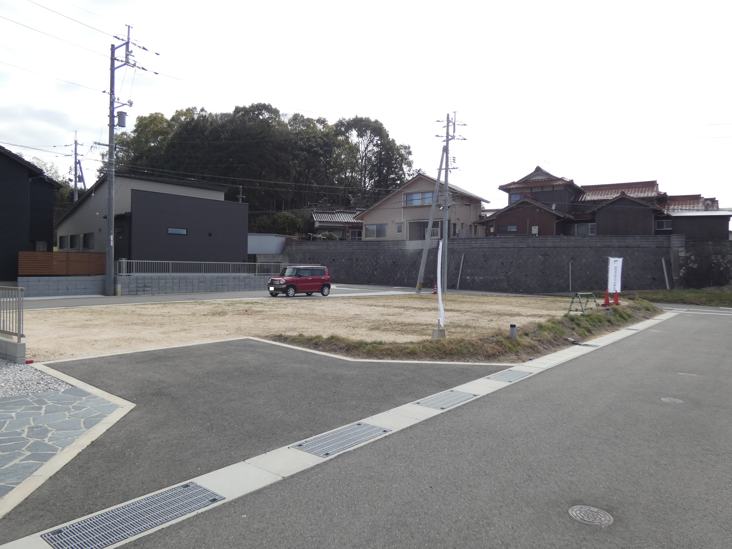 安心安全のセキスイハイムの分譲地です。（2026.3撮影）