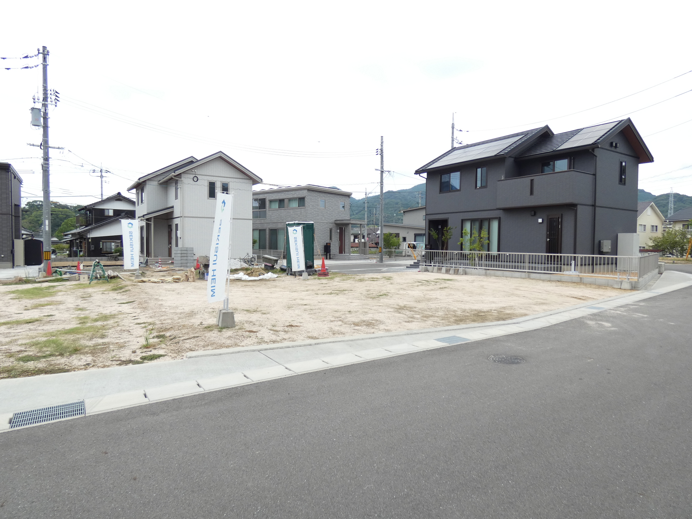 安心安全のセキスイハイムの分譲地です。（2026.9撮影）
