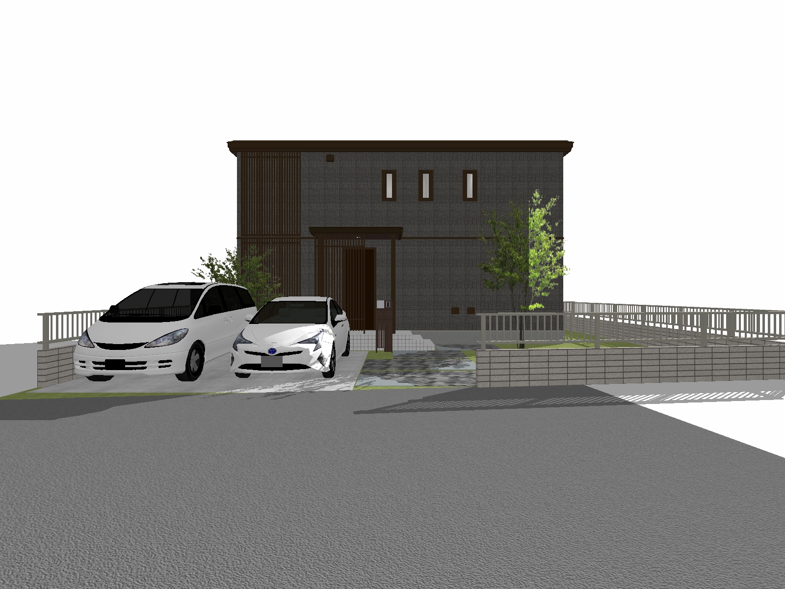 3号地＜建物プラン例・外観＞