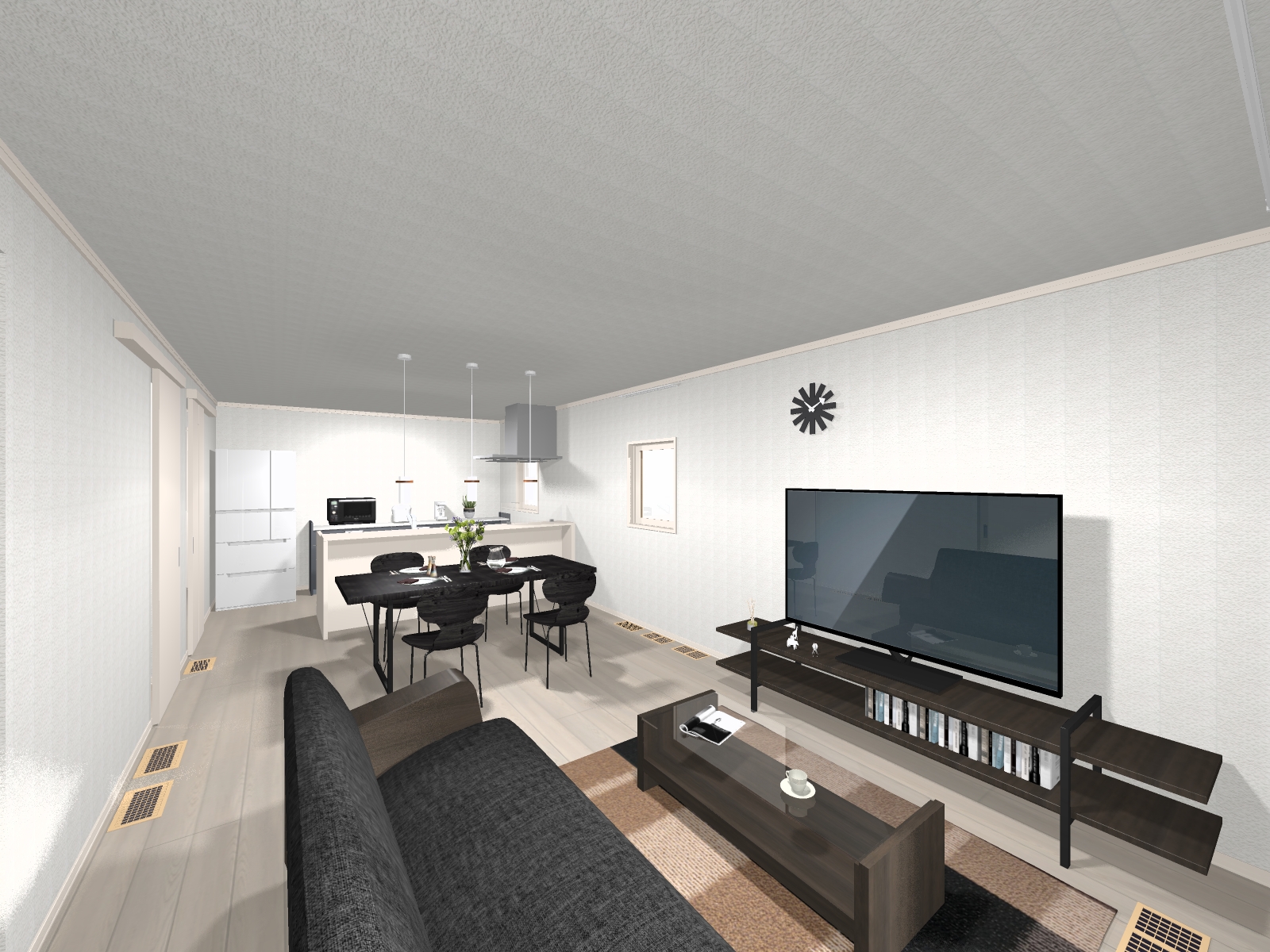 3号地＜建物プラン例・LDK＞