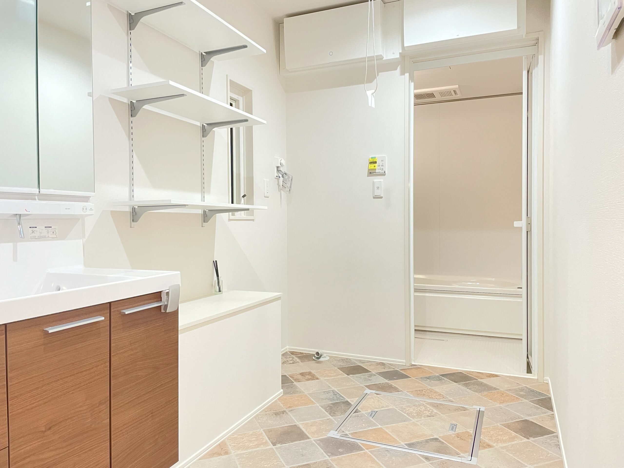 洗面脱衣室　※2025年10月1日撮影
