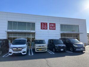 ユニクロ　倉敷北畝店　500～530ｍ（徒歩7分）