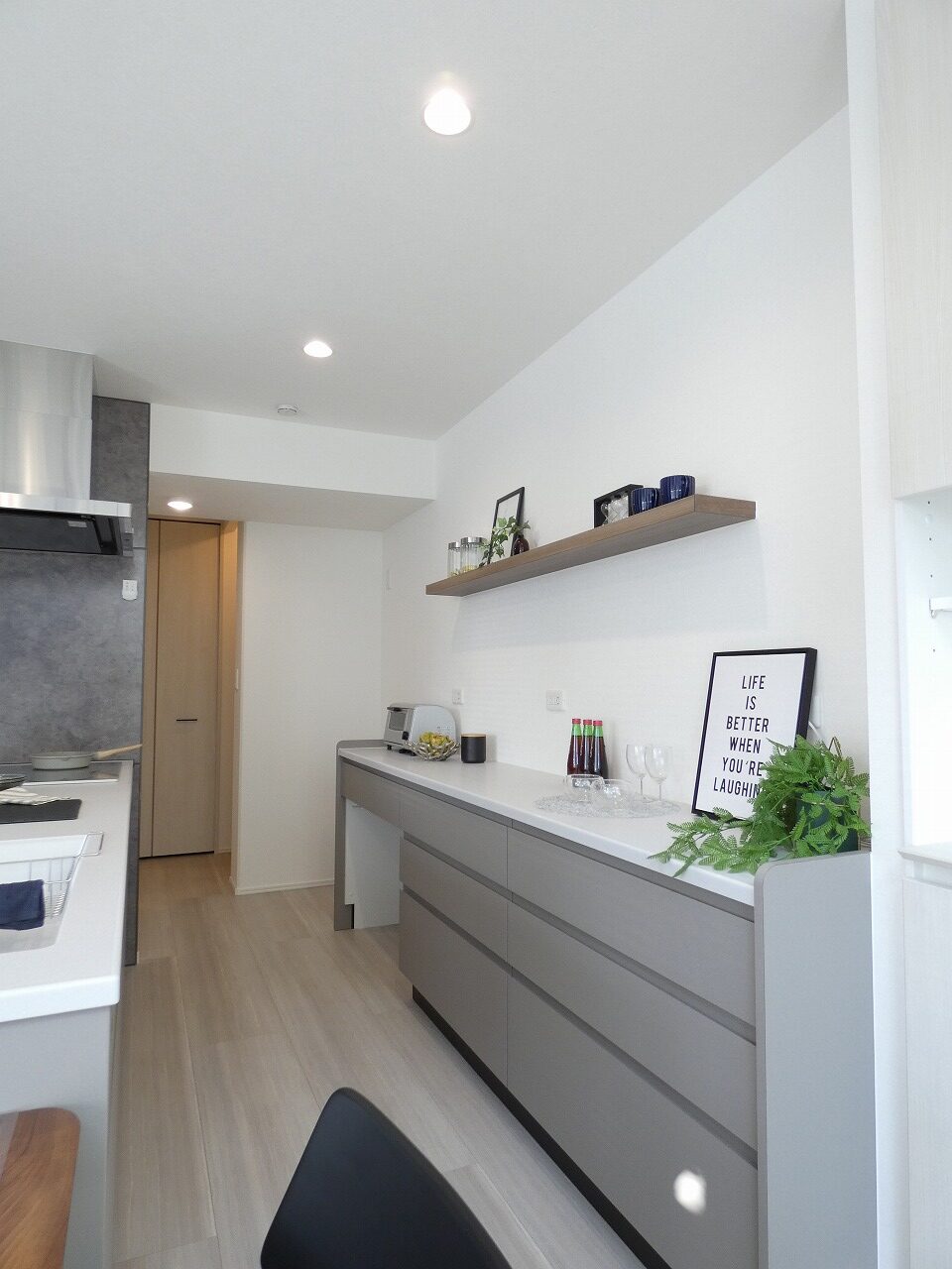 たくさんの家電を置くことができます。（2025.11撮影）