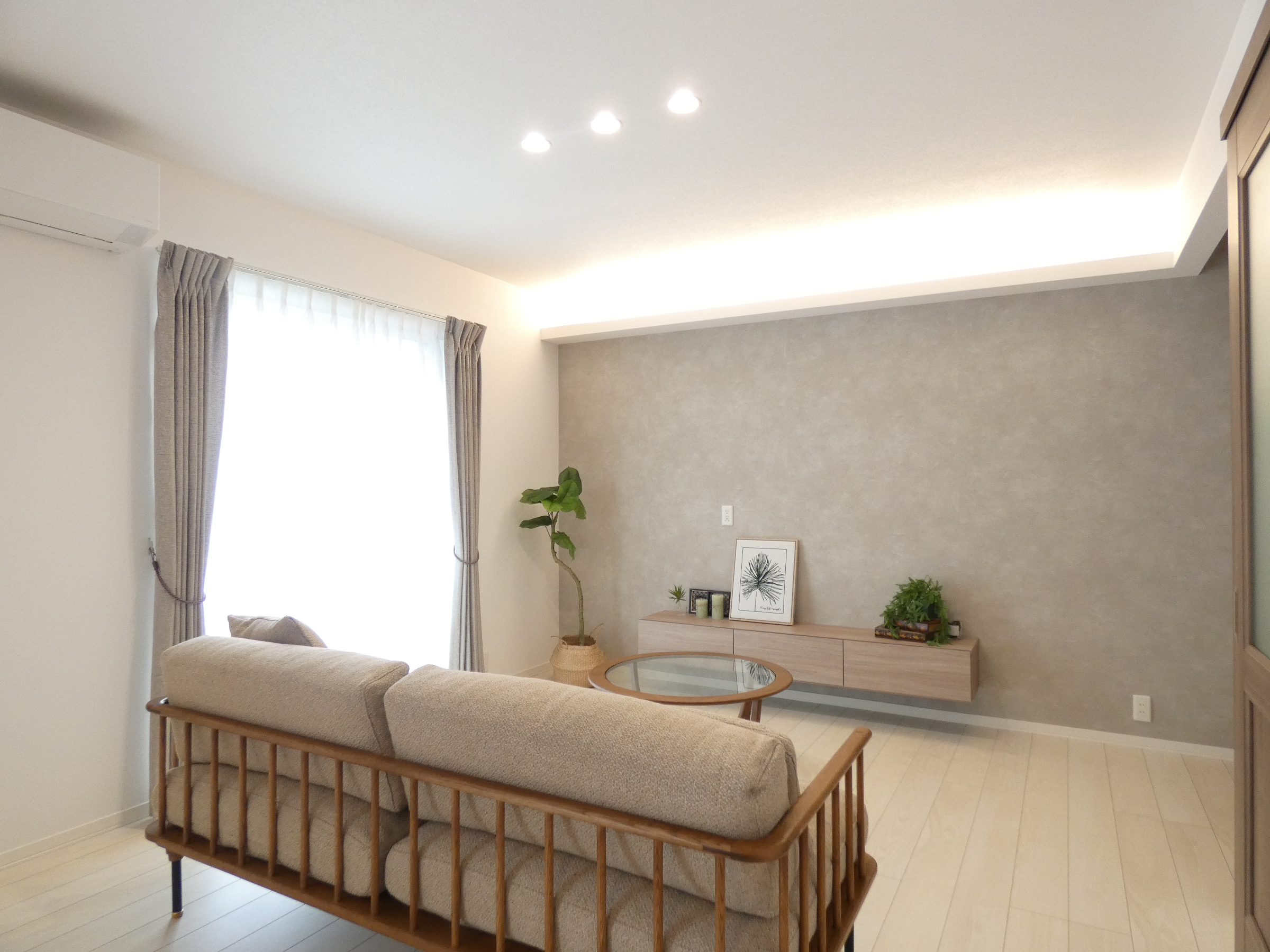 間接照明が魅力的です♪（2026.3撮影）