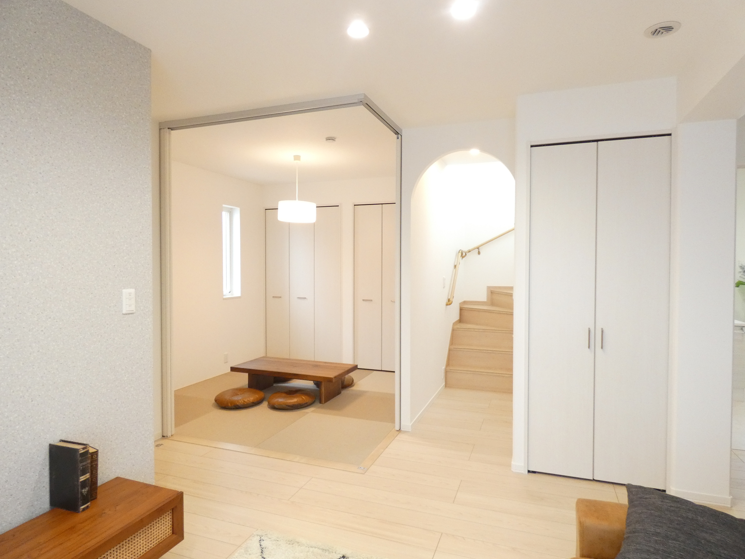 リビング横にある和室。（2026.4撮影）