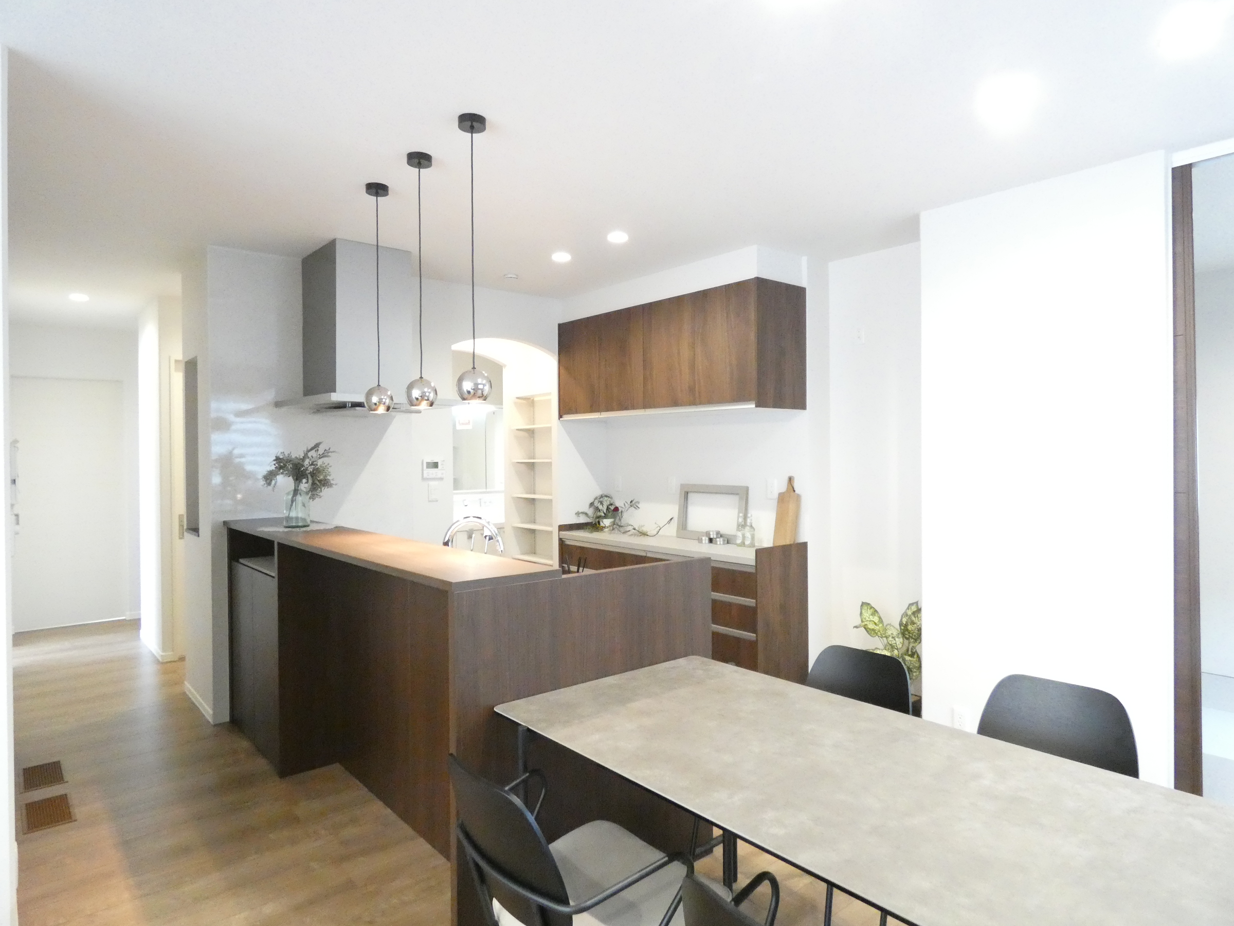 キッチンはカウンタータイプです。（2026.4撮影）