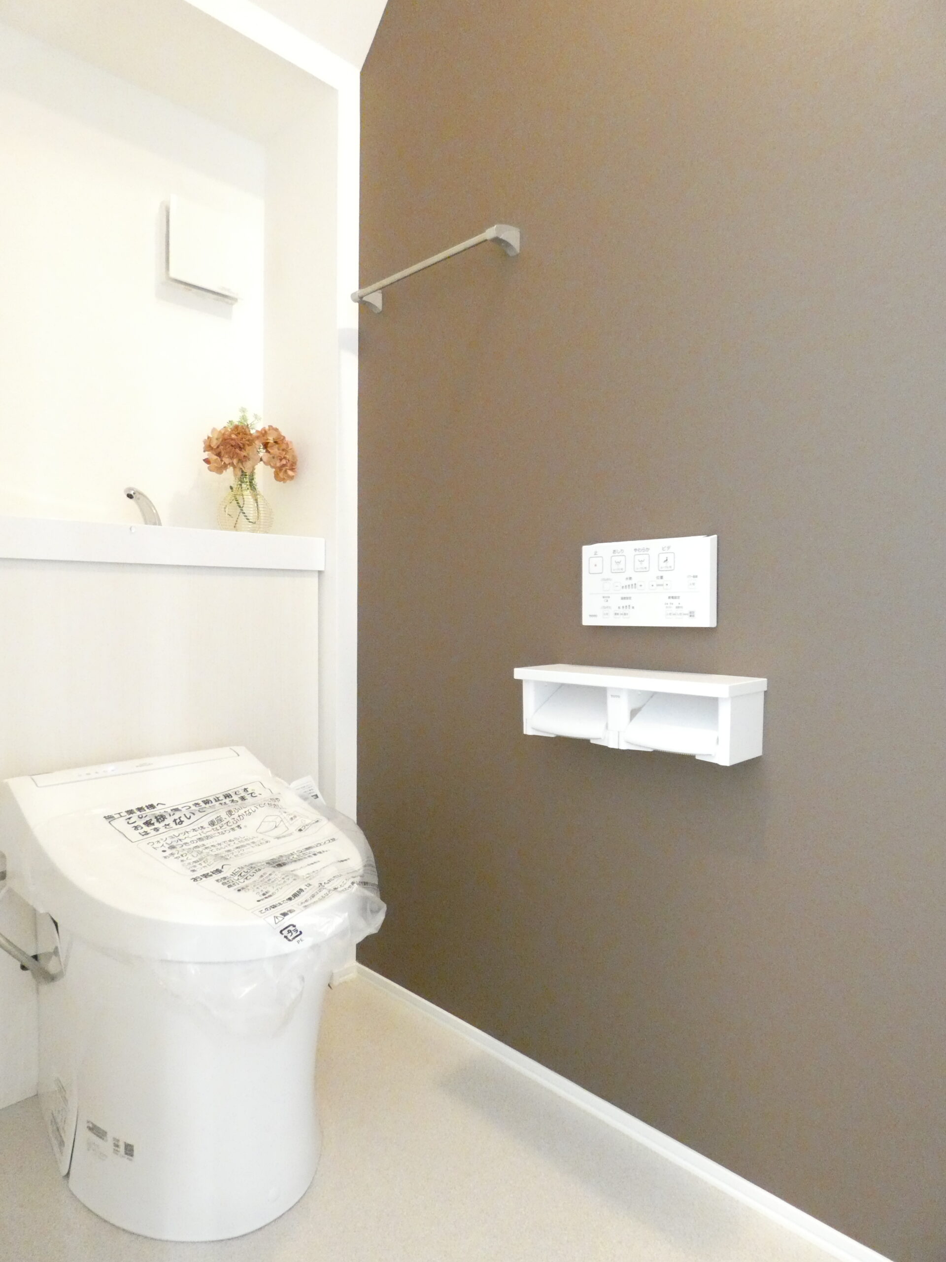 落ち着いた雰囲気のトイレです。（2025.07撮影）