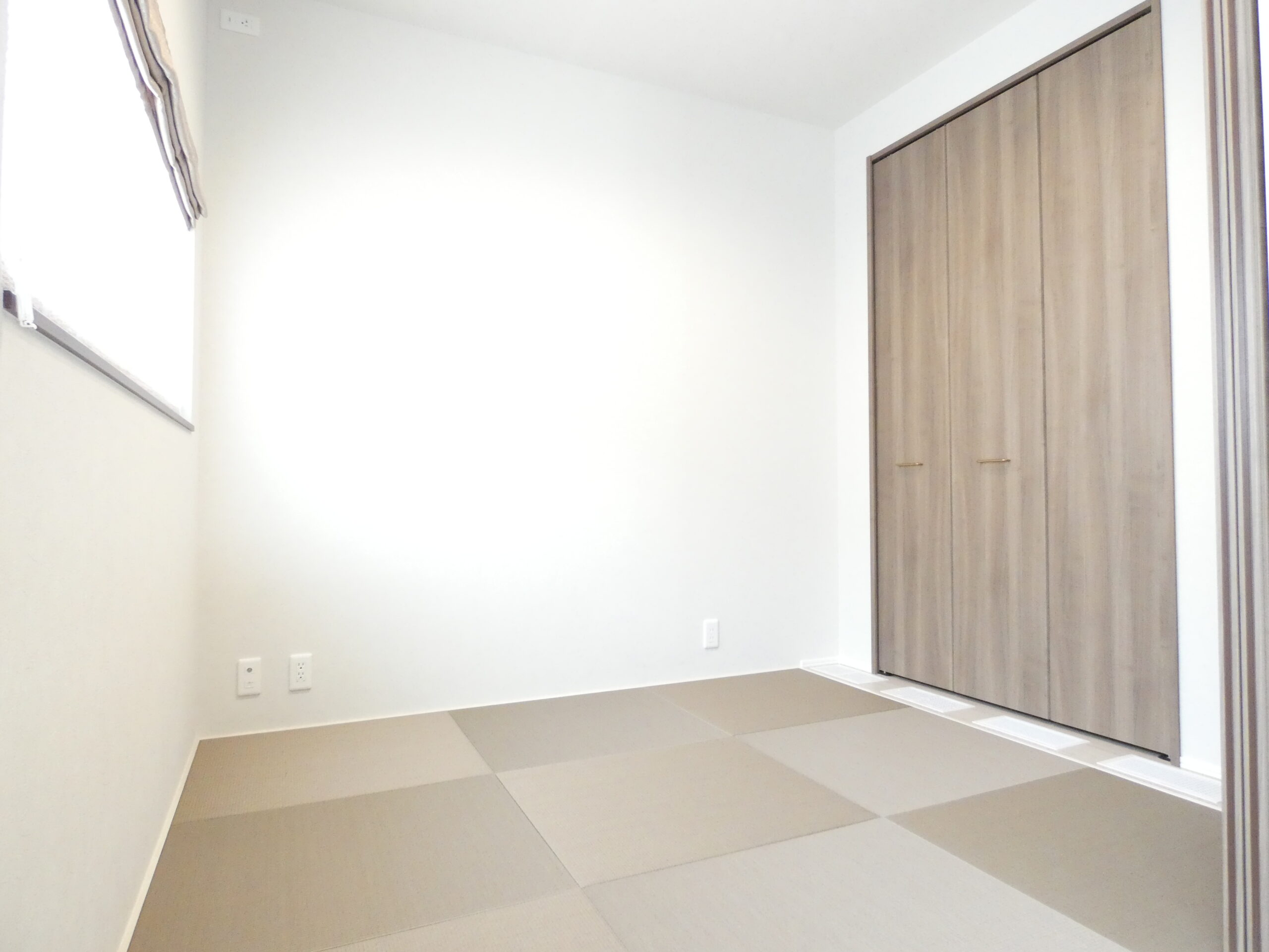 LDKの延長として使用できる和室。（2025.07撮影）