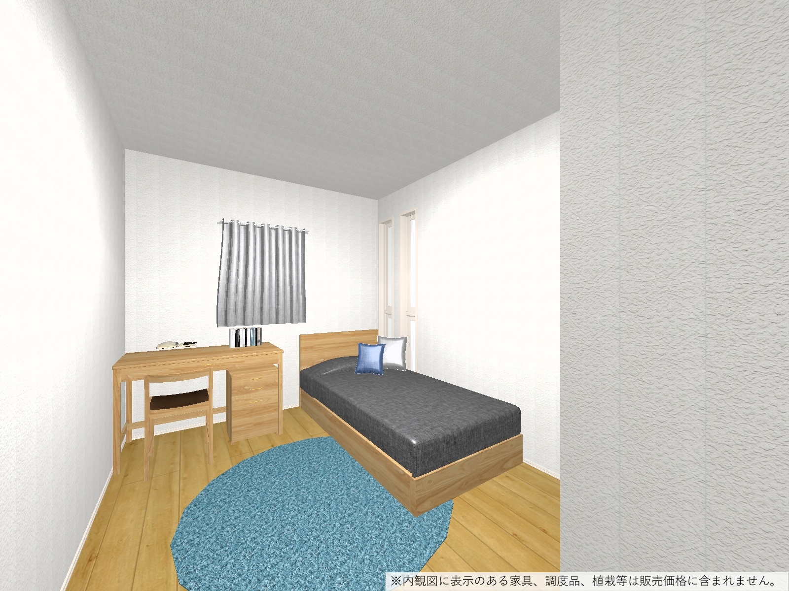 洋室（完成予想内観パース）