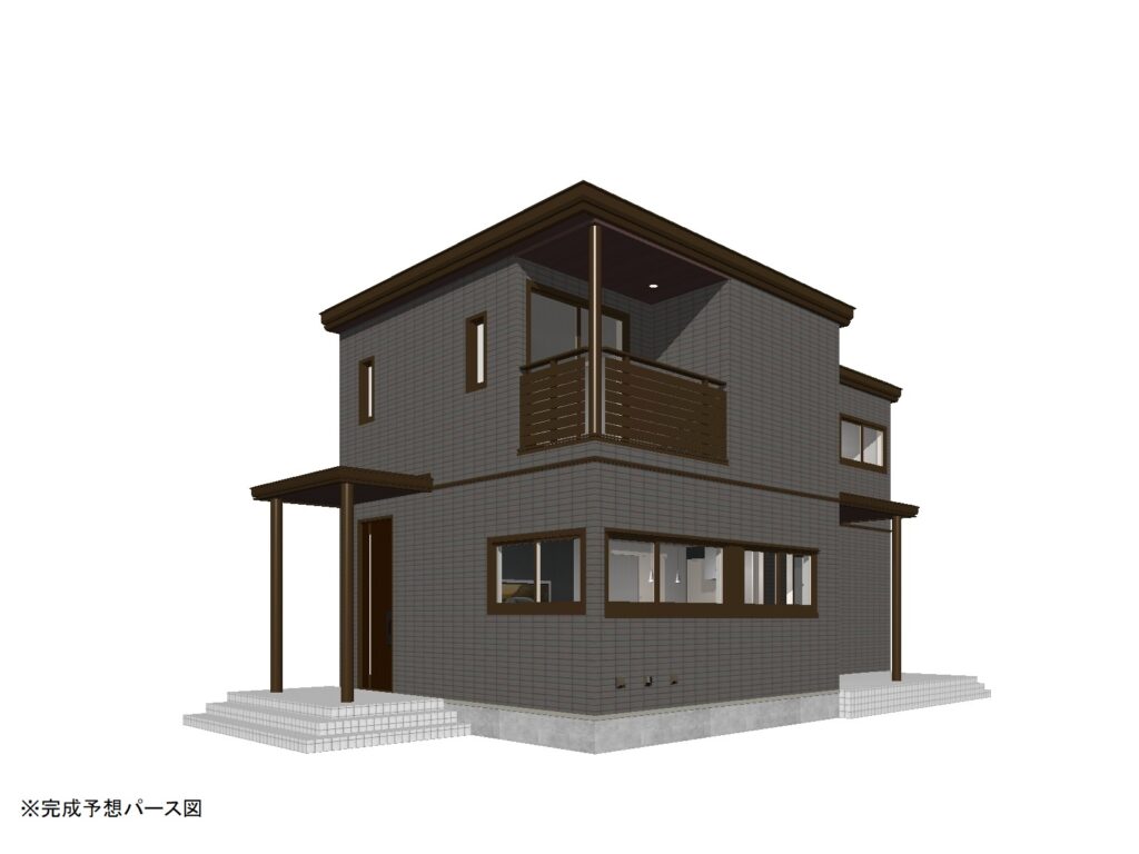 スマートハイムプレイス連島町鶴新田Ⅱ11号地（SmartPowerStation FX Urban）【建築中・2024年1月完成予定】