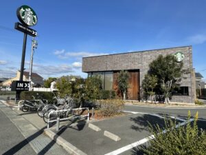 スターバックスコーヒー 岡山けやき通り店（1,230～1,350ｍ／徒歩16分）